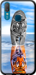 TPU чехол Тигр для Vivo Y11 - 6016b-629 изображение 