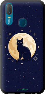 TPU чехол 'Cute Cat Celestial/Witchy' для Vivo Y11 изображение 3