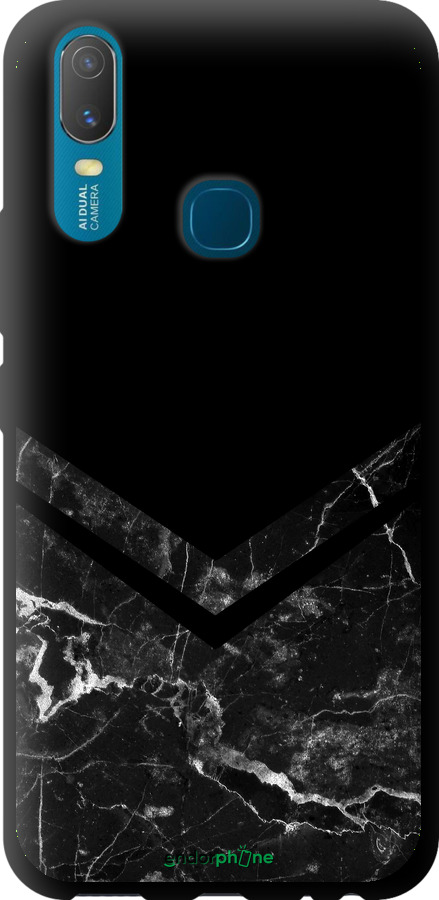 TPU чехол Мармуровий шеврон для Vivo Y11 - 5570b-629 изображение 