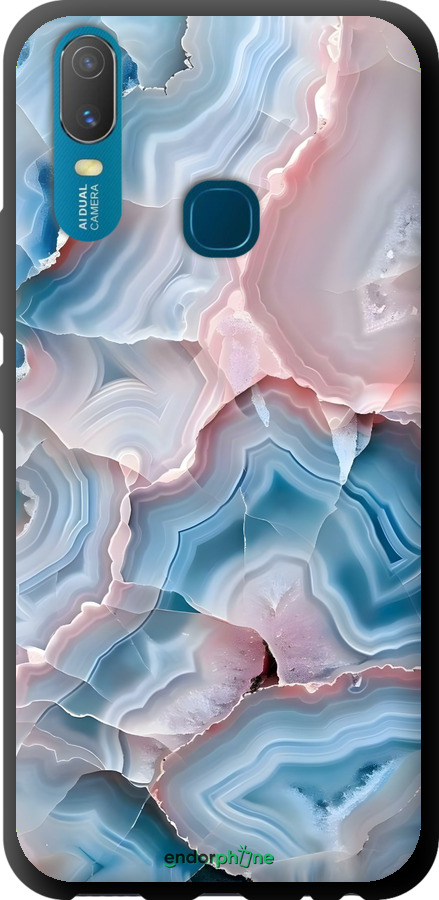 TPU чехол Мрамор для Vivo Y11 - 6306b-629 изображение 