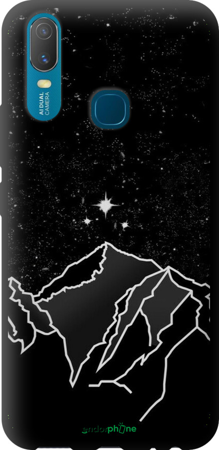 TPU чехол Минималистический горный пейзаж для Vivo Y11 - 6438b-629 изображение 