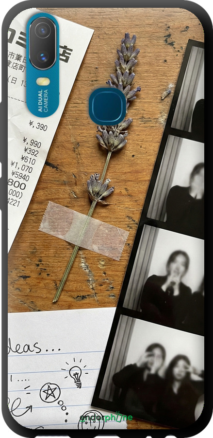 TPU чехол Aesthetic Scrapbook Collage для Vivo Y11 - 6773b-629 изображение 