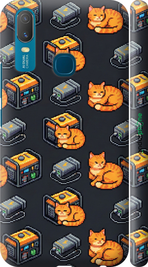 3D пластиковый матовый чехол Autonomous Zone для Vivo Y11 - 6771m-629 изображение 