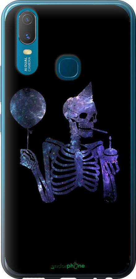 2D пластиковый чехол Скелетное искусство для Vivo Y11 - 6536t-629 изображение 