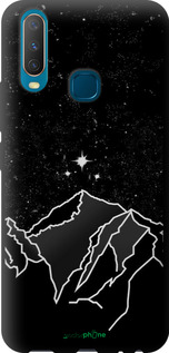 TPU чехол Мінімалістичний гірський краєвид для Vivo Y15 - 6438b-1791 изображение 