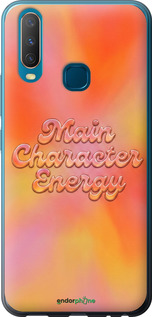 Силиконовый чехол Aura Gradient Main Character Energy Aesthetic Y2K для Vivo Y17 - 6783u-1447 изображение 