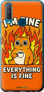 Силиконовый чехол 'Funny Cat' для Vivo Y15 изображение 14