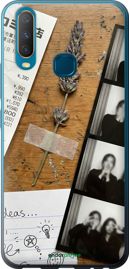 Силіконовий чехол Aesthetic Scrapbook Collage для Vivo Y17 - 6773u-1447 изображение 