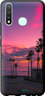 TPU чехол Пальмы для Vivo Y19 - 5873b-630 изображение 