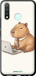 TPU чехол Funny Capybara CEO Working для Vivo Y19 - 6777b-630 изображение 