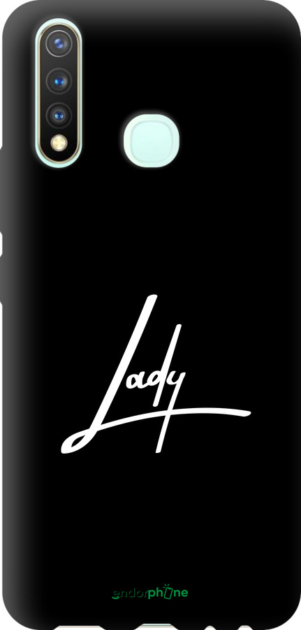 TPU чехол Lady 2 для Vivo Y19 - 4867b-630 изображение 