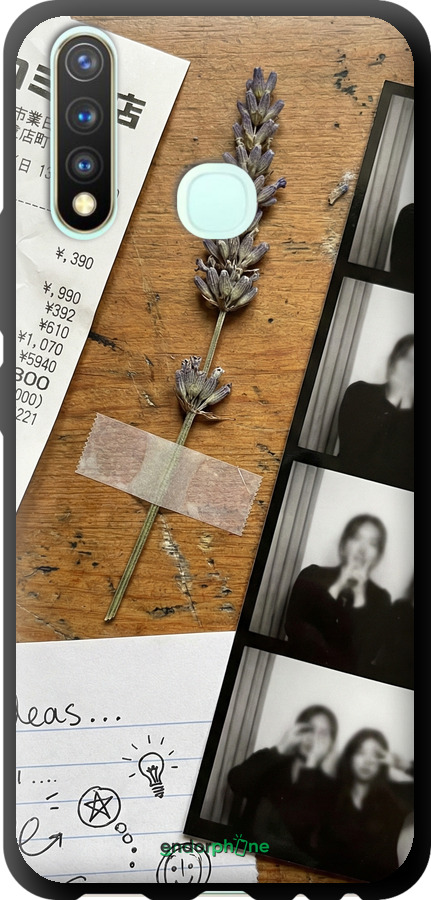 TPU чехол Aesthetic Scrapbook Collage для Vivo Y19 - 6773b-630 изображение 