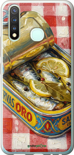 Силиконовый чехол 'Vintage Sardine Tin Phone' для Vivo Y19 изображение 1