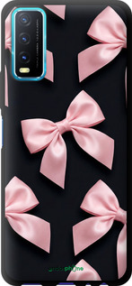TPU чехол Coquette Ribbons Dark Coquette для Vivo Y20 - 6767b-2078 изображение 