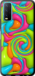 TPU чехол Y2K Jelly Dream для Vivo Y20 - 6780b-2078 изображение 