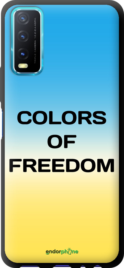 TPU чехол Colors of Freedom для Vivo Y20 - 5453b-2078 изображение 