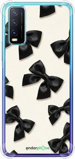 Силикон с усиленными углами чехол Dark Coquette для Vivo Y20 - 6765sp-2078 изображение 