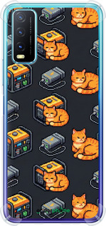 Силикон с усиленными углами чехол Autonomous Zone для Vivo Y20 - 6771sp-2078 изображение 