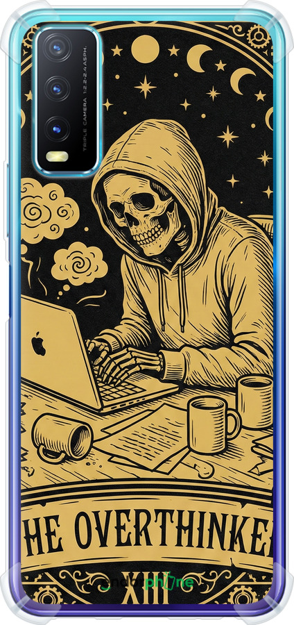 Силикон с усиленными углами чехол The Overthinker для Vivo Y20 - 6774sp-2078 изображение 