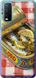 Силіконовий чохол 'Vintage Sardine Tin Phone' для Vivo Y20 зображення 3