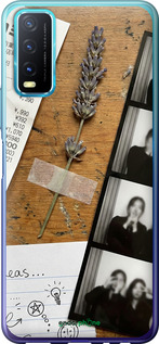 Силіконовий чохол 'Aesthetic Scrapbook Collage' для Vivo Y20 зображення 4