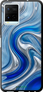 TPU чехол Liquid Chrome для Vivo Y21s - 6781b-2550 изображение 