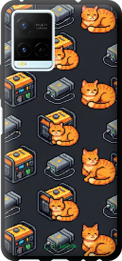 TPU чехол Autonomous Zone для Vivo Y21 - 6771b-669 изображение 