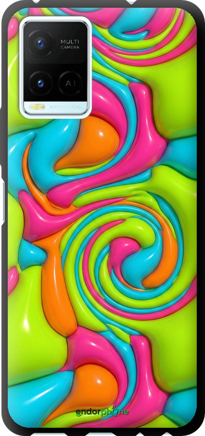 TPU чехол Y2K Jelly Dream для Vivo Y21s - 6780b-2550 изображение 