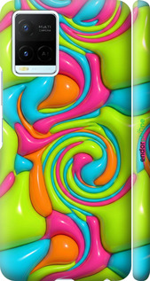 3D пластиковий матовий чехол Y2K Jelly Dream для Vivo Y21 - 6780m-669 изображение 