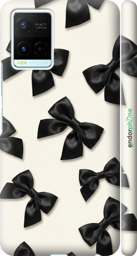 3D пластиковый матовый чехол Dark Coquette для Vivo Y21 - 6765m-669 изображение 