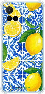 Силіконовий протиударний с посиленими кутами чехол Grocery Girl Italian Summer для Vivo Y21 - 6766sp-669 изображение 