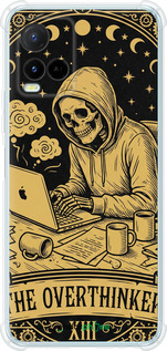 Силіконовий протиударний с посиленими кутами чехол The Overthinker для Vivo Y21 - 6774sp-669 изображение 