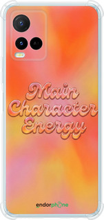 Силикон с усиленными углами чехол Aura Gradient Main Character Energy Aesthetic Y2K для Vivo Y21s - 6783sp-2550 изображение 