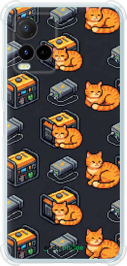 Силикон с усиленными углами чехол Autonomous Zone для Vivo Y21 - 6771sp-669 изображение 