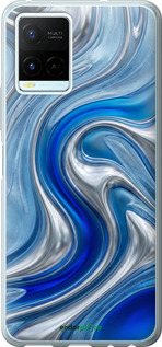 Силіконовий чехол Liquid Chrome для Vivo Y21 - 6781u-669 изображение 