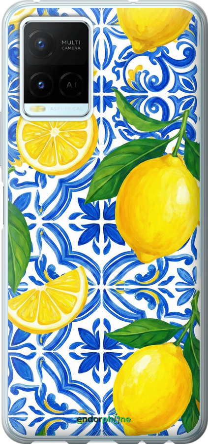 Силиконовый чехол Grocery Girl Italian Summer для Vivo Y21 - 6766u-669 изображение 