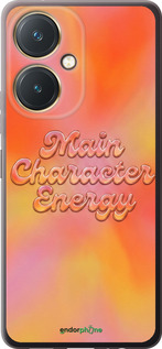 Силиконовый чехол Aura Gradient Main Character Energy Aesthetic Y2K для Vivo Y27 - 6783u-579 изображение 