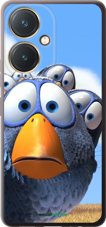 Силиконовый чехол Angry Birds для Vivo Y27 - 6008u-579 изображение 