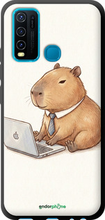 TPU чохол 'Funny Capybara CEO Working' для Vivo Y30 зображення 1