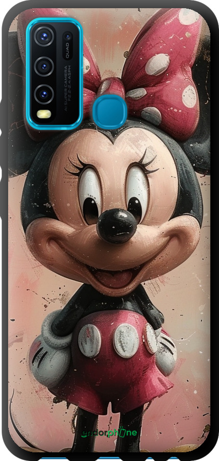 TPU чехол Minnie Mouse для Vivo Y30 - 6054b-2154 изображение 