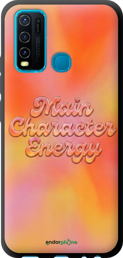 TPU чехол Aura Gradient Main Character Energy Aesthetic Y2K для Vivo Y30 - 6783b-2154 изображение 