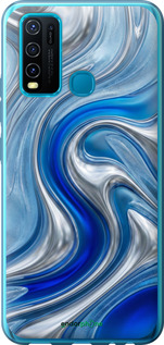 Силиконовый чехол Liquid Chrome для Vivo Y30 - 6781u-2154 изображение 