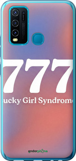 Силиконовый чехол 'Aesthetic Aura Gradient 777 Lucky Energy' для Vivo Y30 изображение 5