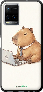 TPU чехол Funny Capybara CEO Working для Vivo Y33s - 6777b-2643 изображение 