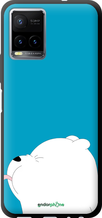 TPU чехол Мишка 1 для Vivo Y33s - 4358b-2643 изображение 
