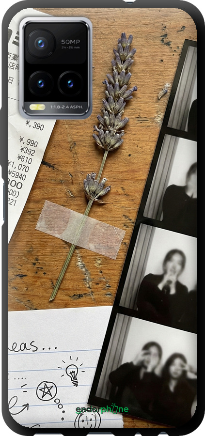 TPU чехол Aesthetic Scrapbook Collage для Vivo Y33s - 6773b-2643 изображение 