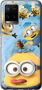 Силіконовий чехол Миньоны для Vivo Y33s - 6386u-2643 изображение 