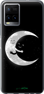 Силиконовый чехол Лунные объятия для Vivo Y33s - 6508u-2643 изображение 