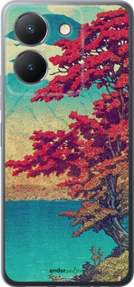 Силиконовый чехол С изображением природы для Vivo Y27 5G - 6469u-3407 изображение 