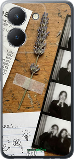 Силиконовый чехол 'Aesthetic Scrapbook Collage' для Vivo Y27 5G изображение 4